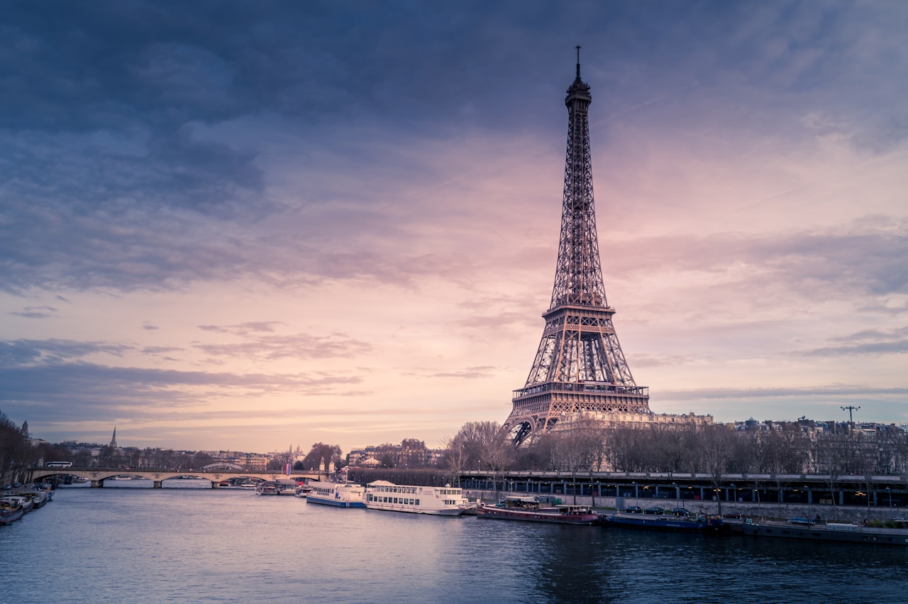 Eiffel Tower in Paris, France