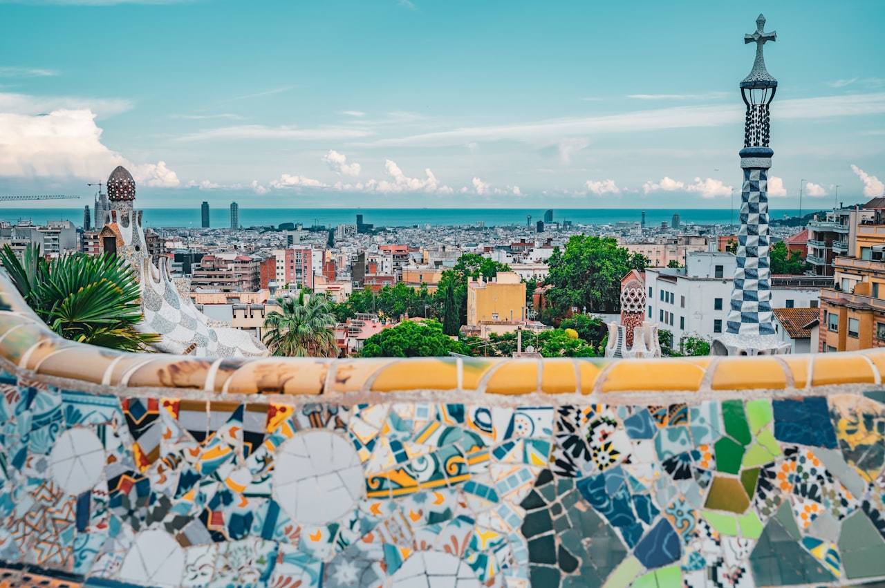 Barcelona architecture and skyline, Spain